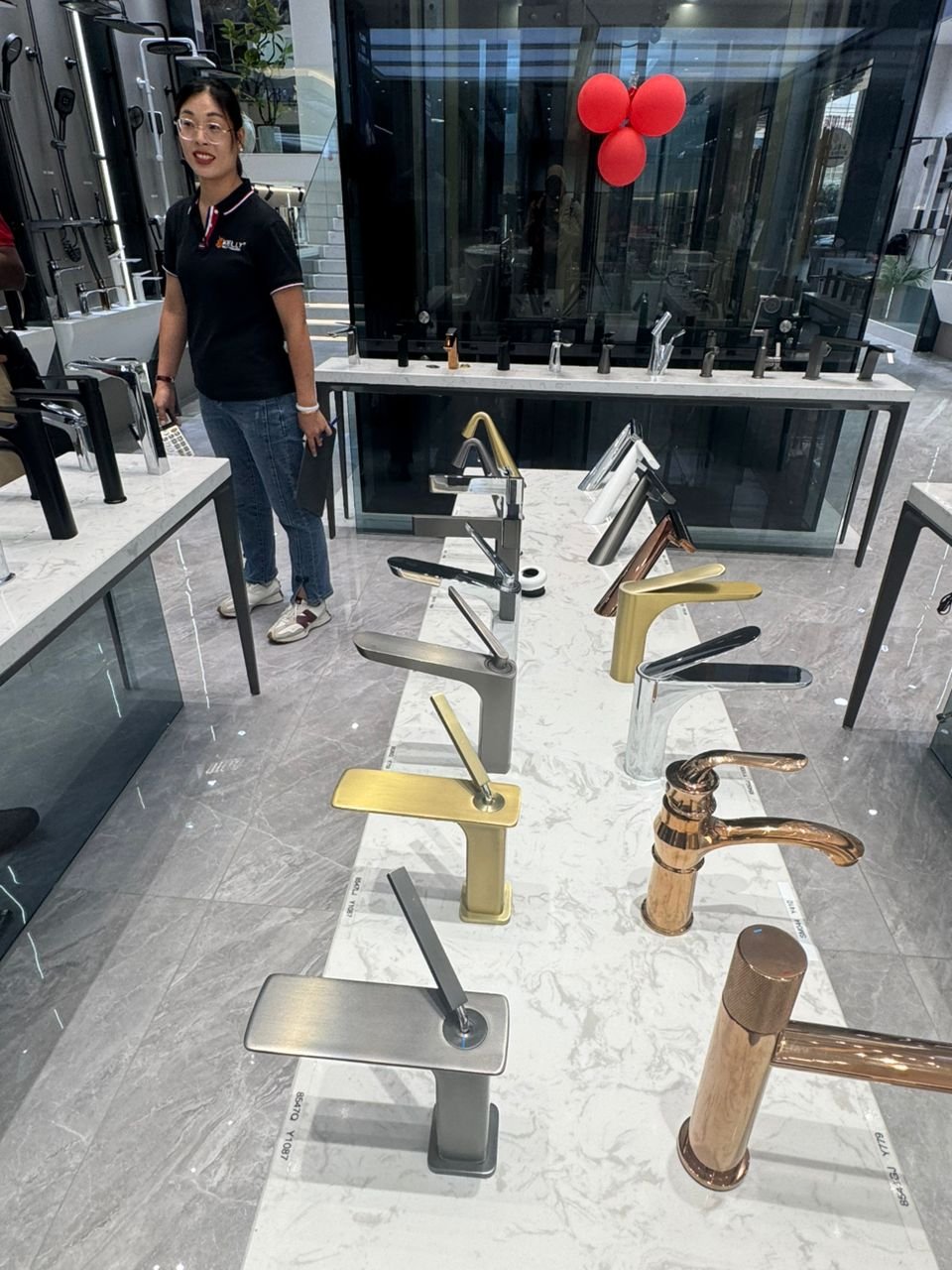 Robinetterie moderne, mitigeurs de luxe